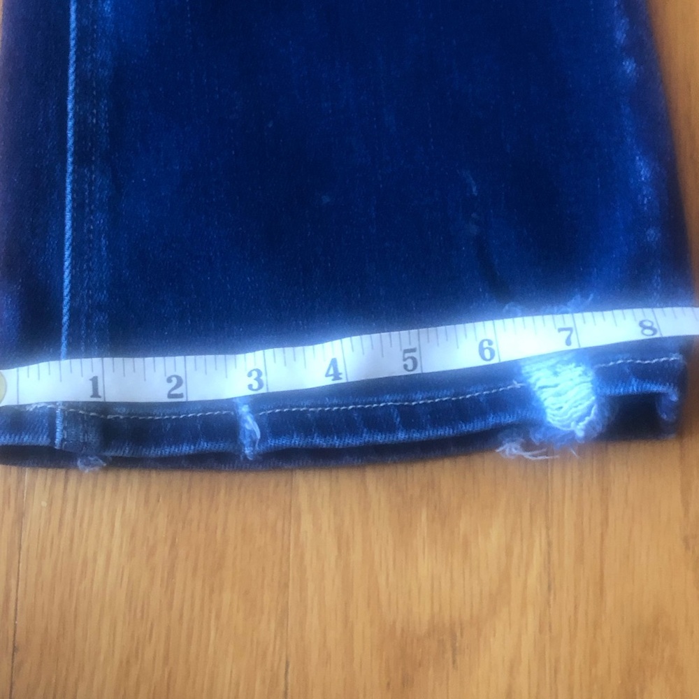 KanCan Ember double waistband high rise cropped flare jeans - Picture 8 of 9